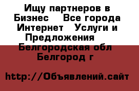 Ищу партнеров в Бизнес  - Все города Интернет » Услуги и Предложения   . Белгородская обл.,Белгород г.